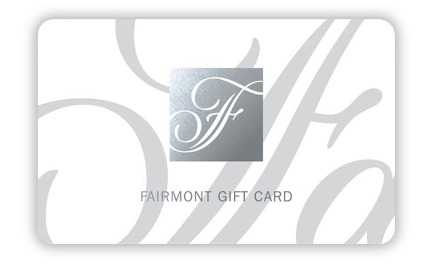 Grand Prize: (1 Winner) Fairmont Hotel Gift Voucher ($2500 CAD)