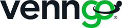 Venngo corporate logo footer